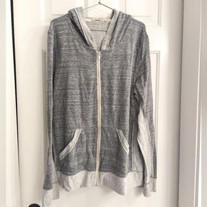 Abbot & Main Venice Beach, CA Zip Hoodie - French Terry - Heather Gray